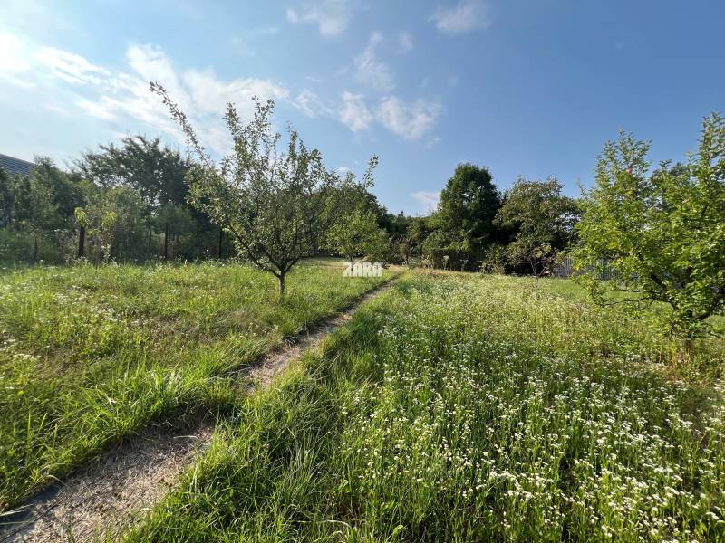 ŤAHANOVCE dom s veľkým pozemkom  1185 m2. Stavebný pozemok, všetky IS